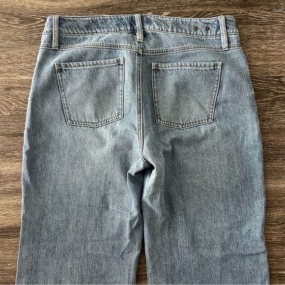 Cabi Women’s 8 Ashbury Wide Leg Jeans Blue Denim 6491R Baggy Soft Stretch Pants - Picture 5 of 11